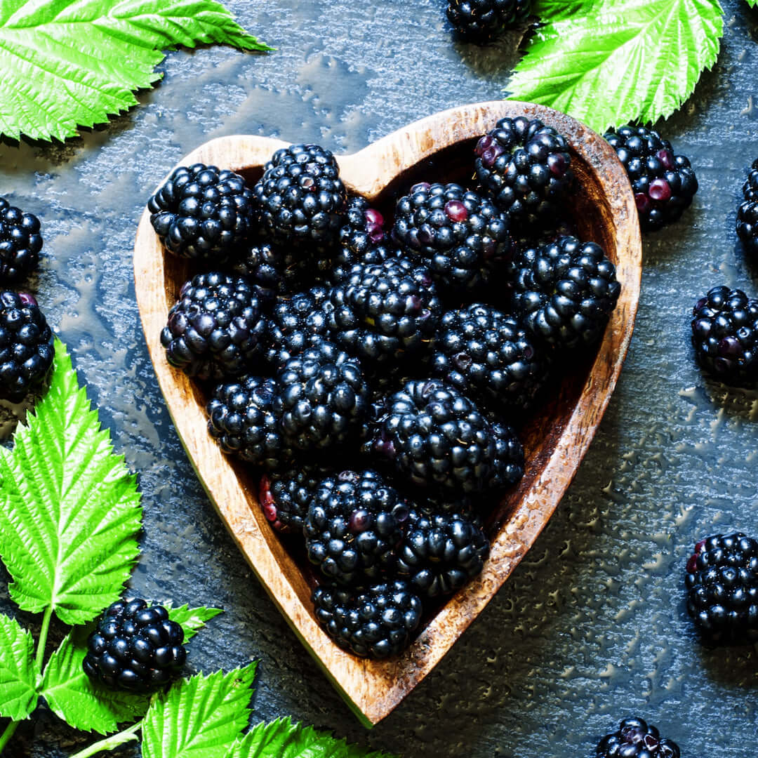 Brilliant black berry smoothies