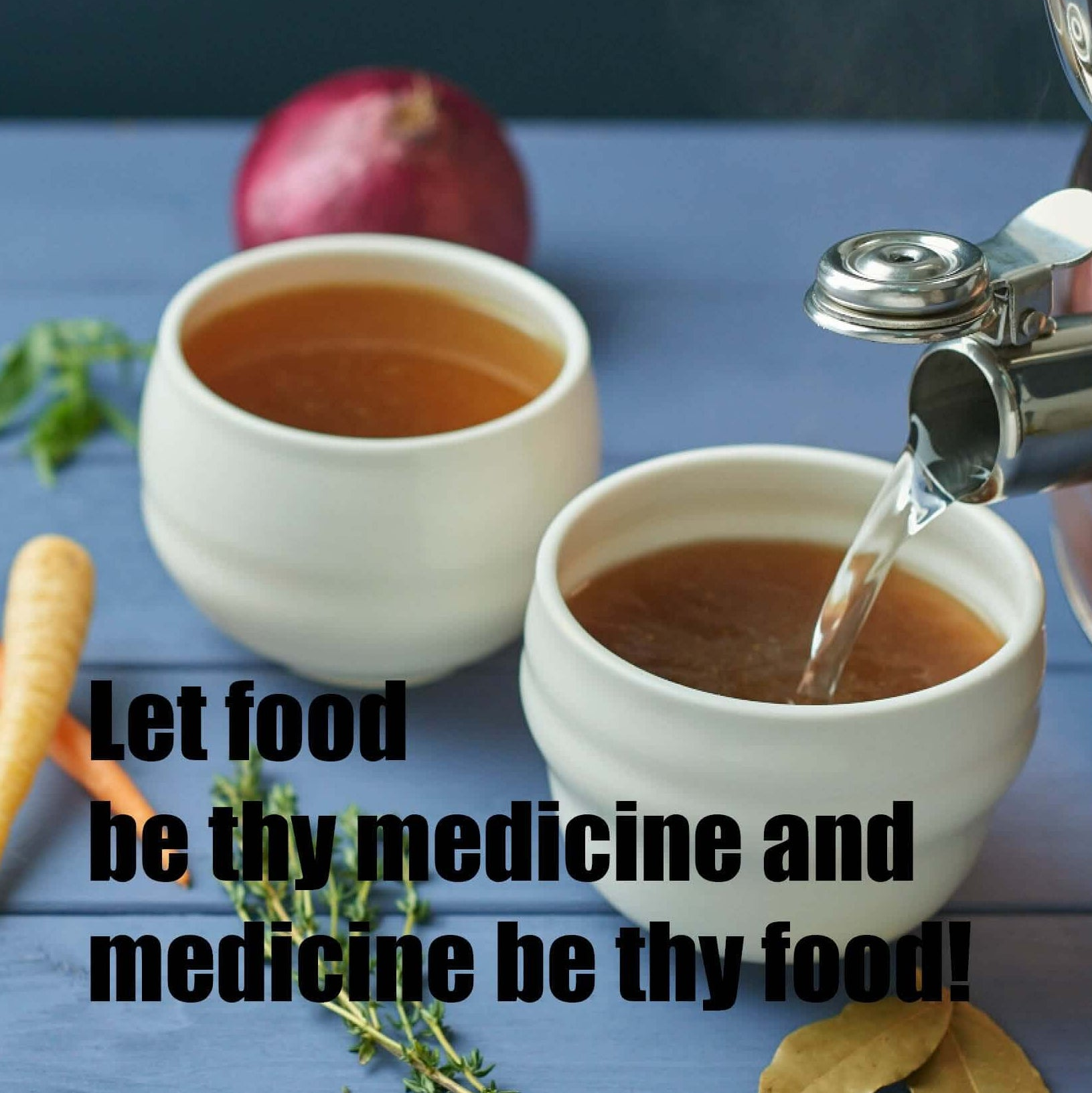 The only way is broth!