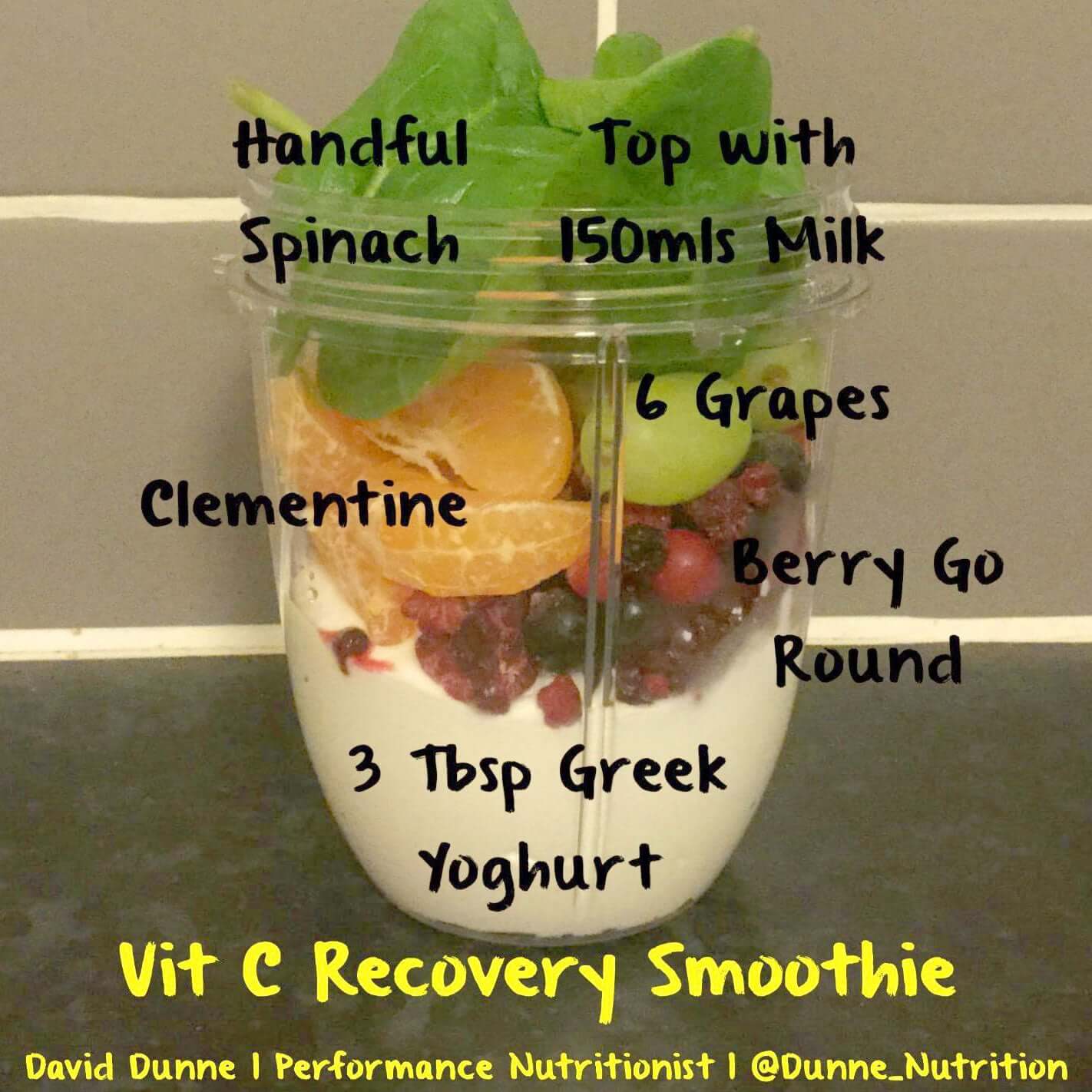 Vit C Recovery Smoothie