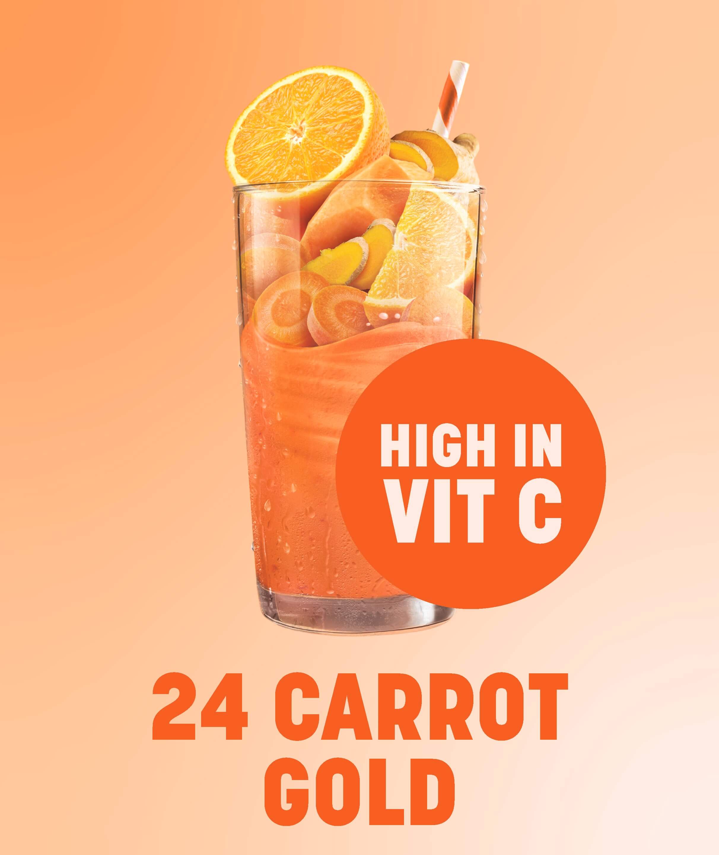 24 Carrot Gold - High in vitamin C