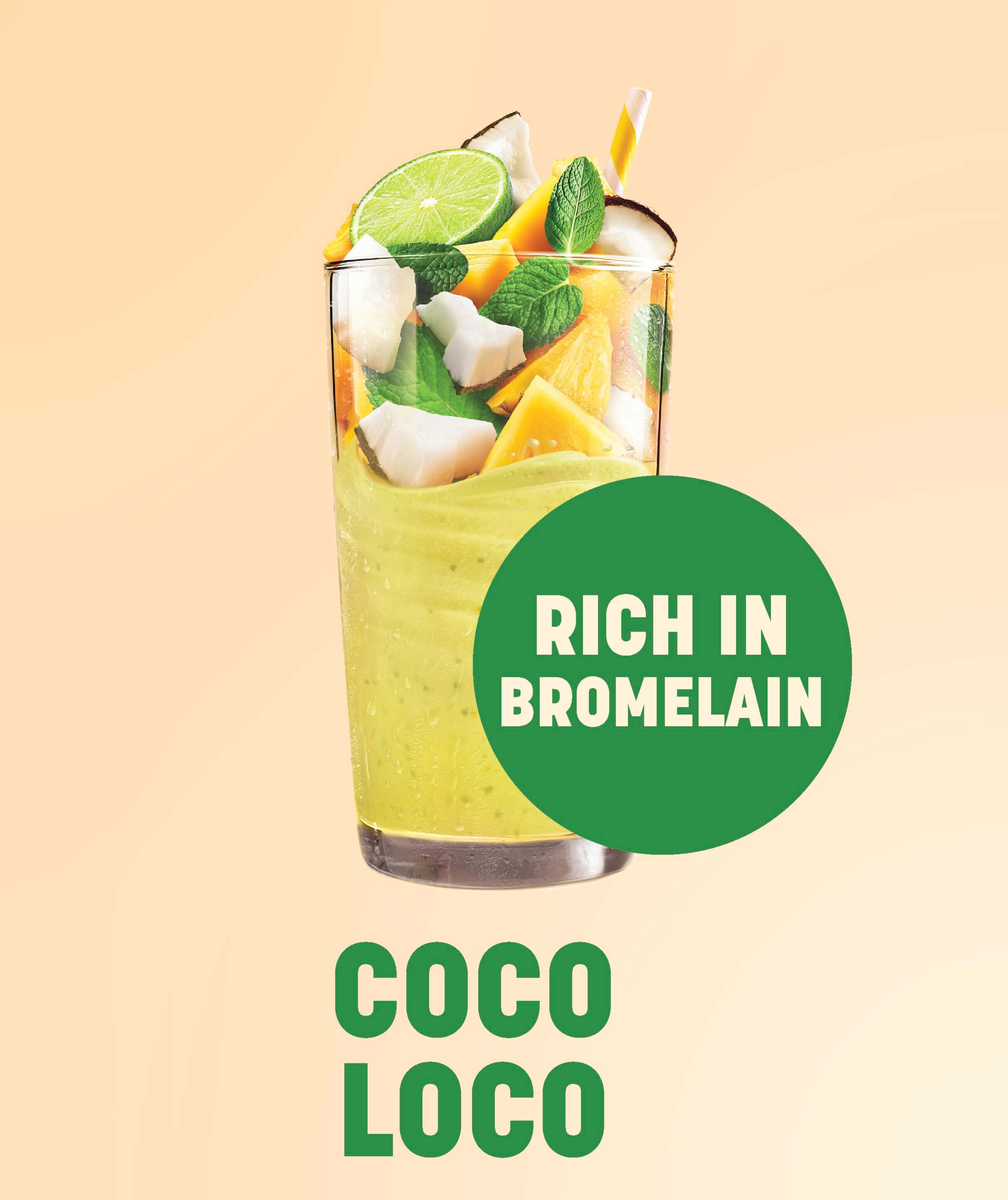 Coco Loco - Rich in Bromelain