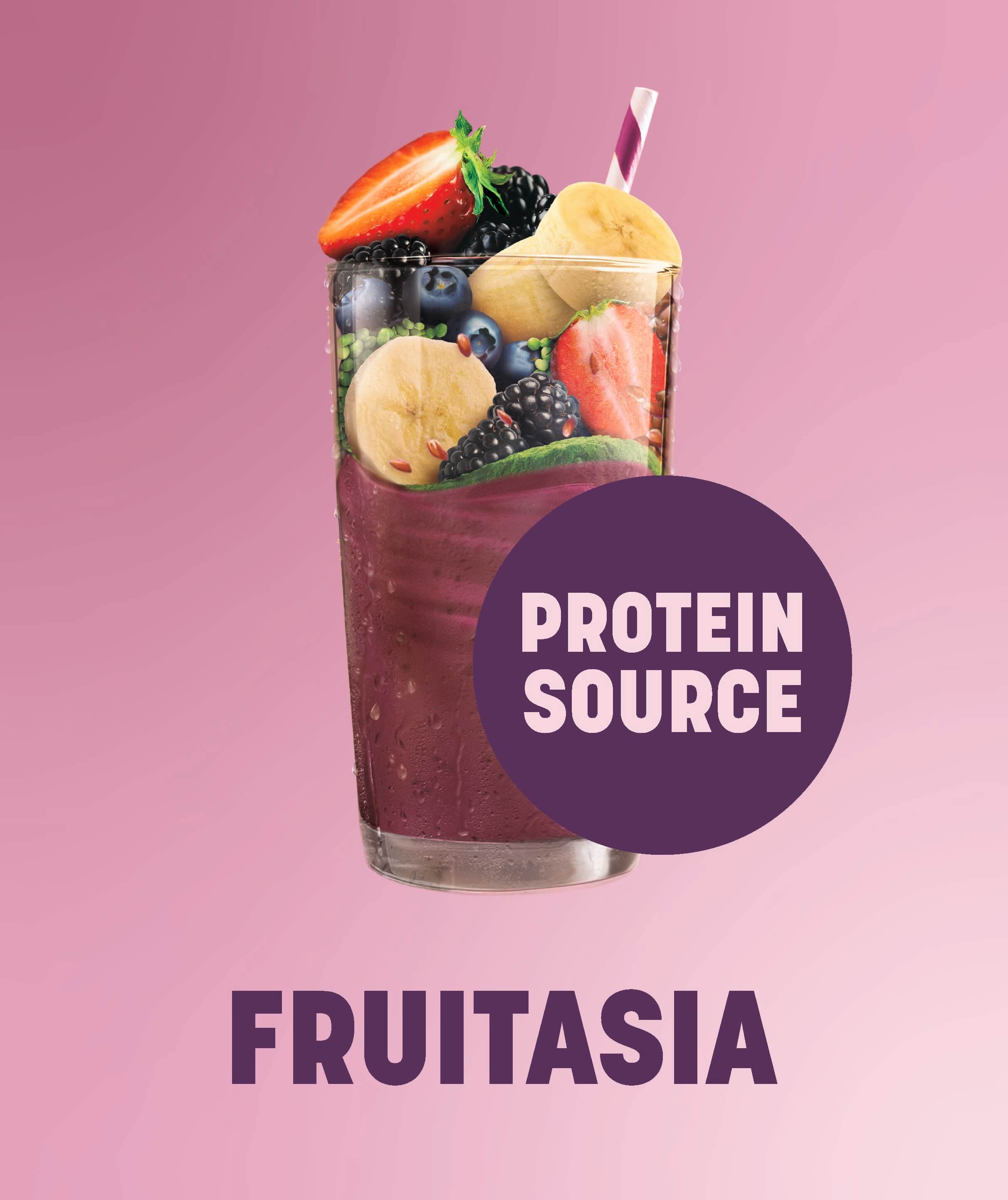Fruitasia - Protein source