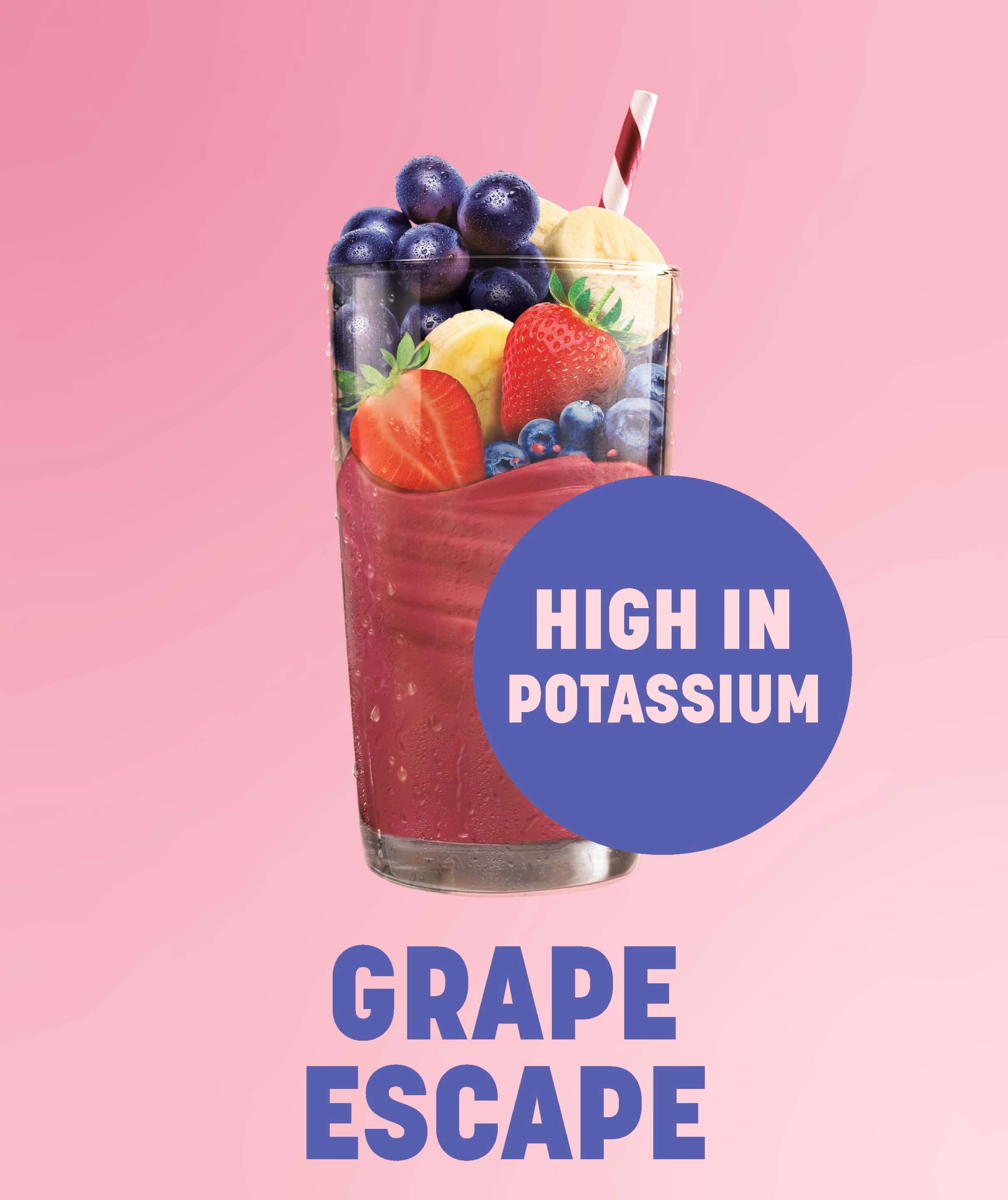 Grape Escape - High in potassium