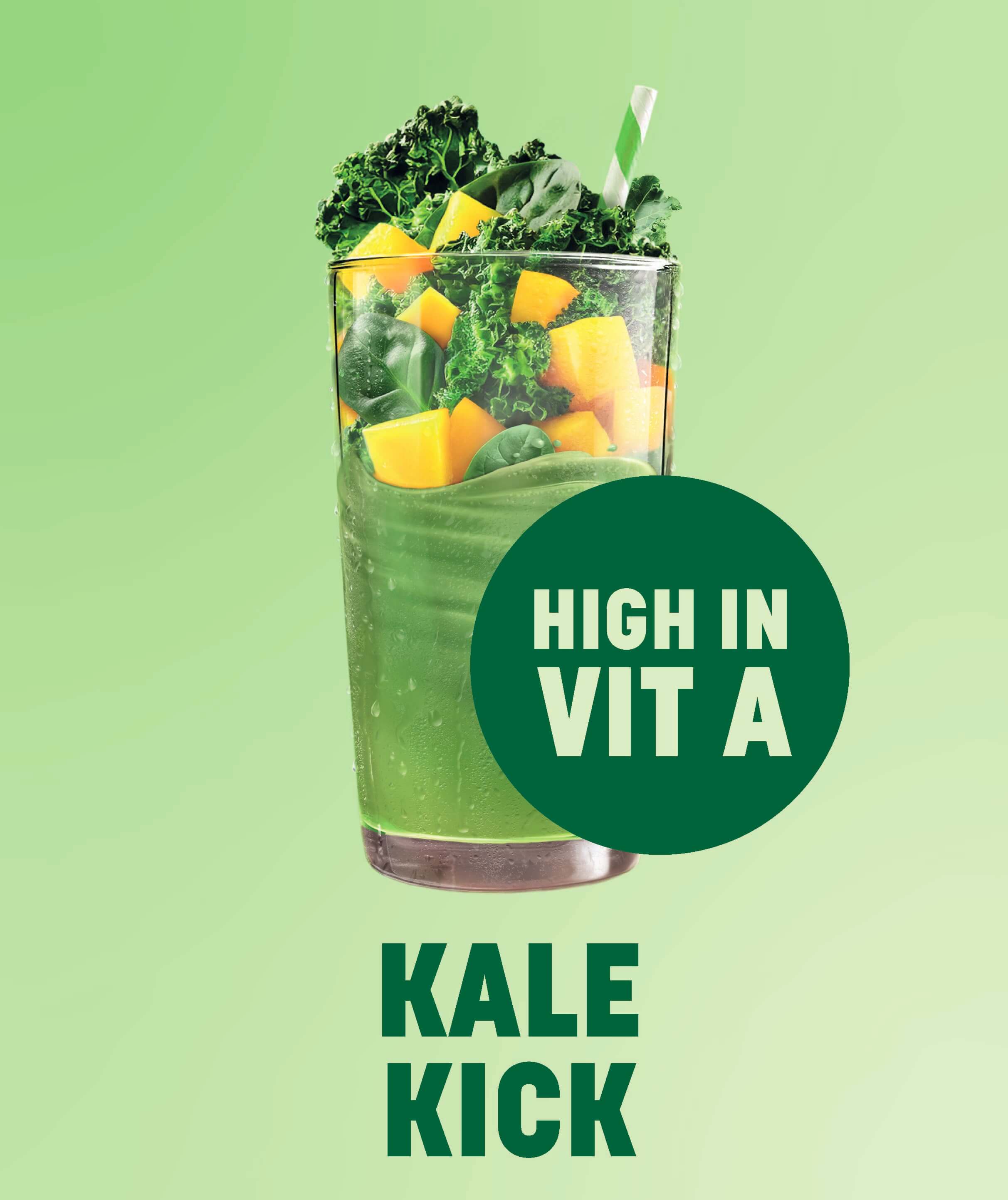Kale Kick - High in vitamin A
