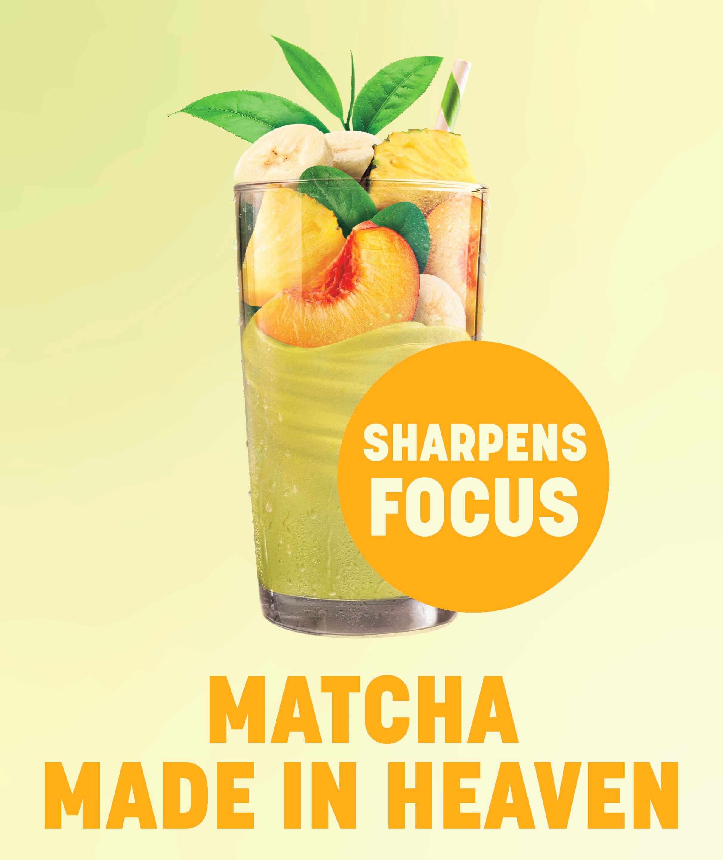 Matcha Made In Heaven - Sharpens focus