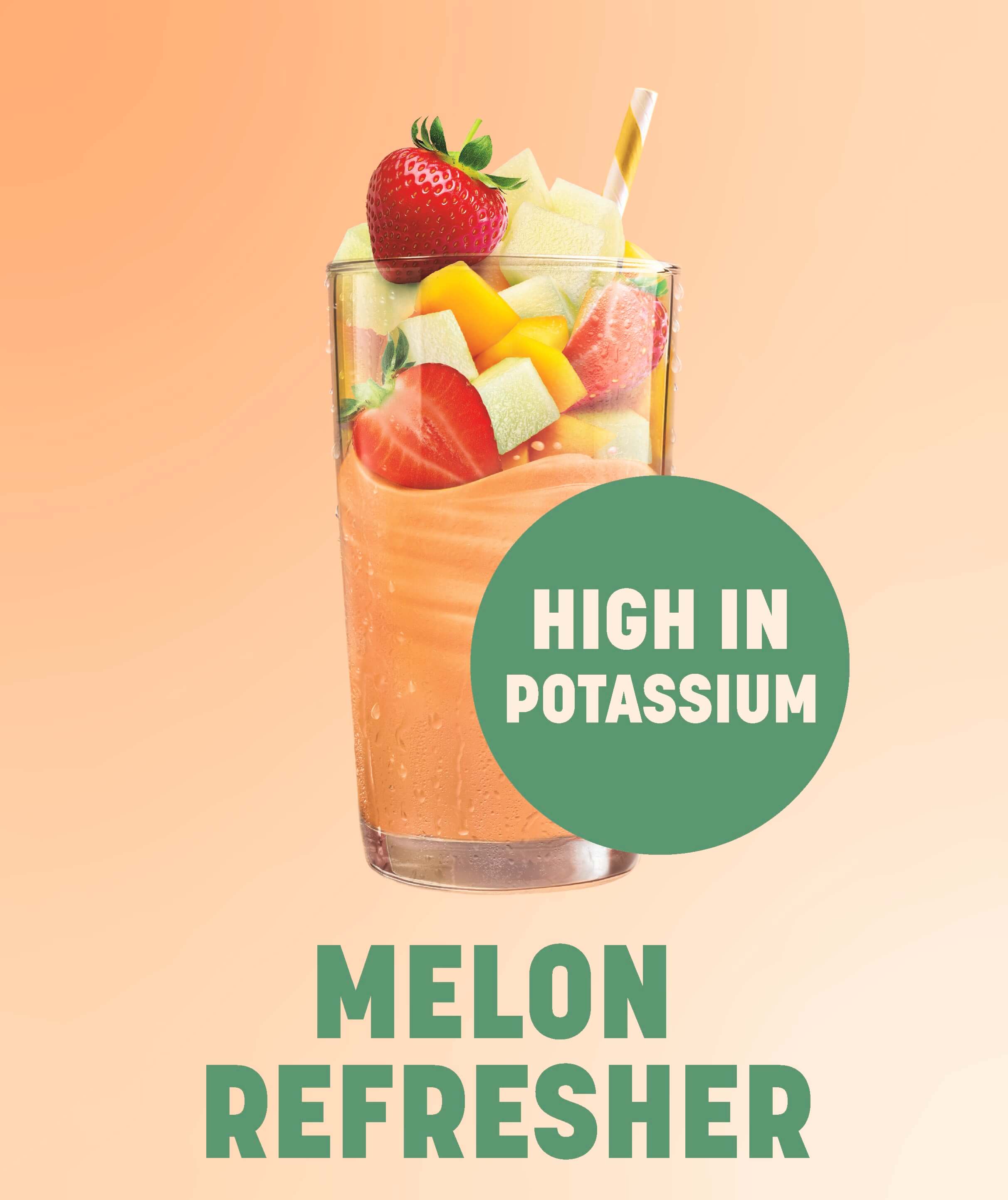 Melon Refresher - High in potassium