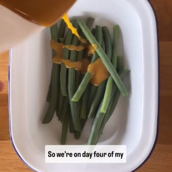 Instagram: Green beans can be pretty bland or have that weird squeaky crunch...