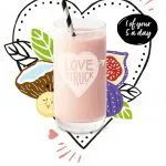 Cafiend smoothie heart