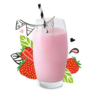 strawberry glory shake